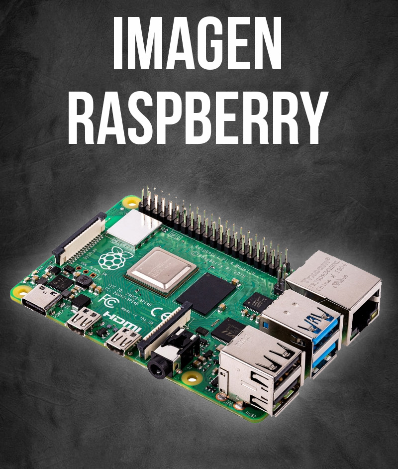 Domótica Solar - Imagen Raspberry 4.0