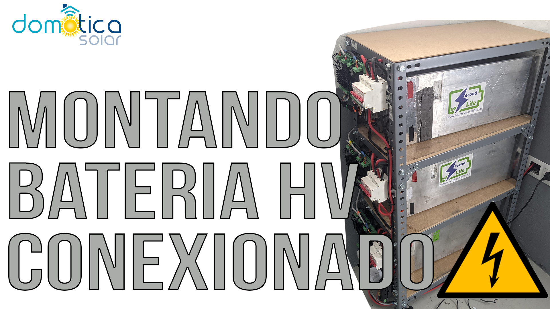 80. mONTANDO bATERIA aLTO vOLTAJE