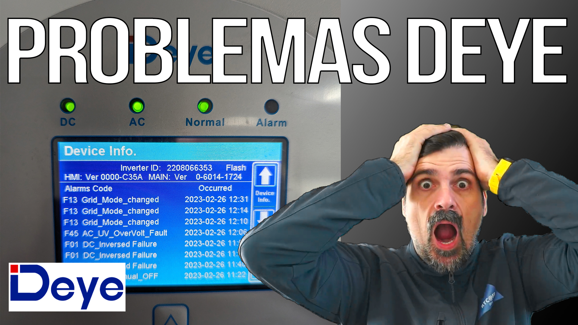 154.Problemas Deye