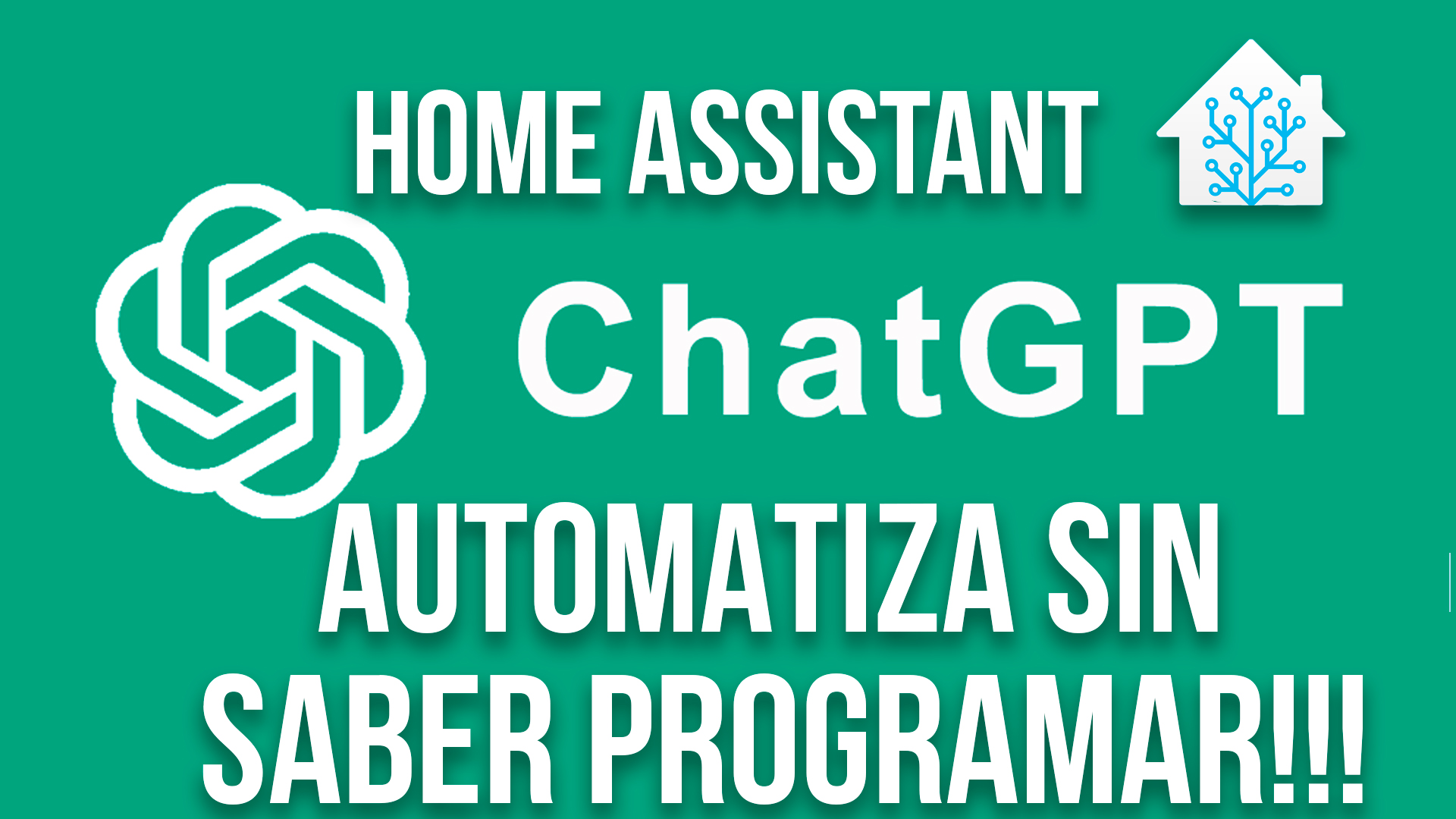 181. Automatiza en home assistant isn saber programar chatgpt