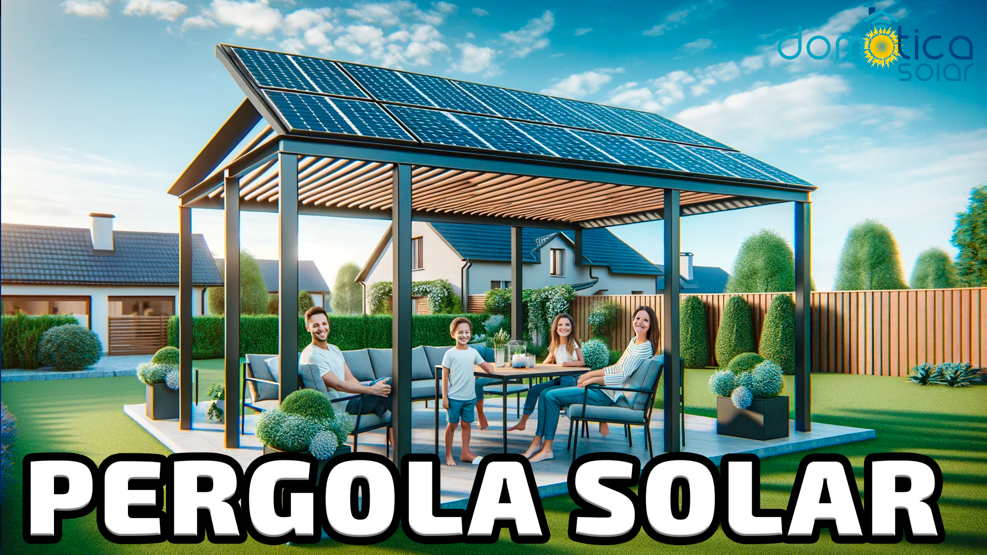206.Pergola Solar