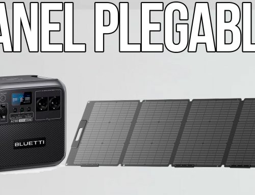 Batería Portátil(Generador de Energía) y Panel Solar Plegable Bluetti AC-180