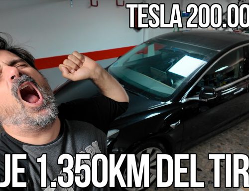 Tesla usado de 200.00km, Será capaz de hacer 1350km del tirón, Madrid-Barcelona-Madrid en 1 día