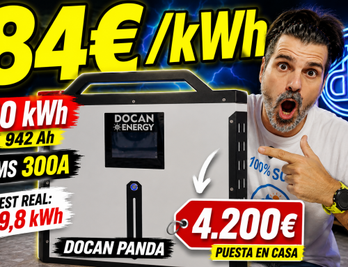 50 kWh por 4.200€: esta batería Docan Panda es una locura con BMS 300a