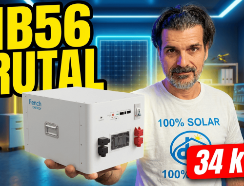 Esta batería prometía 32 kWh… y me dio 34 kWh 🤯 | Fench Energy MB56